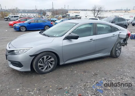 2018 Honda Civic Ex z USA, uszkodzony, nr VIN 2HGFC2F72JH506137